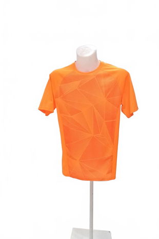 Pánské tričko Genesis bez potisku, barva oranžová, velikost M