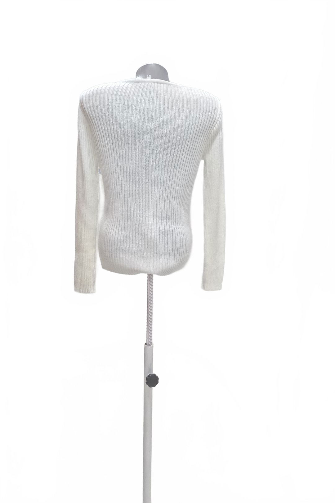 Dámsky sveter Baty, farba biela, veľkosť M