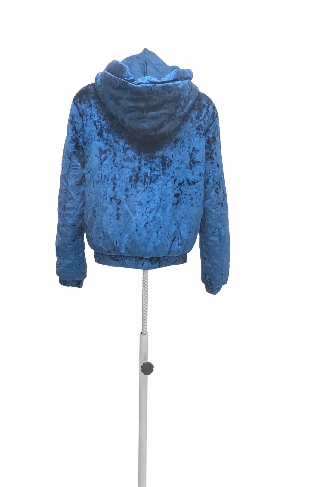 Dámska mikina Soyaconcept bez potlače, farba modrá, veľkosť M