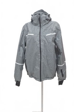 Pánská zimní bunda Crivit, barva šedá, velikost 52