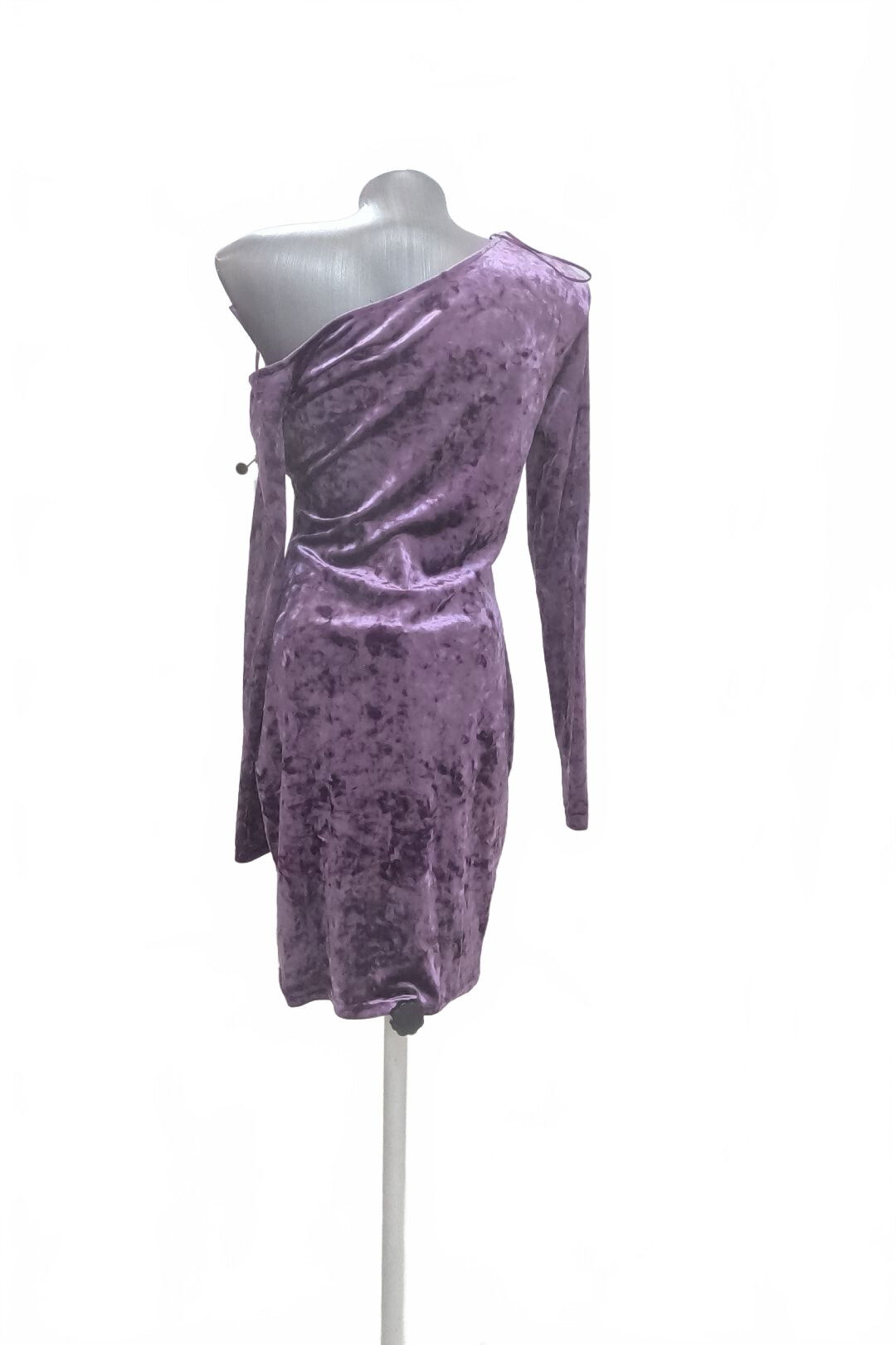 Dámske šaty Amisu, farba fialová, veľkosť 40