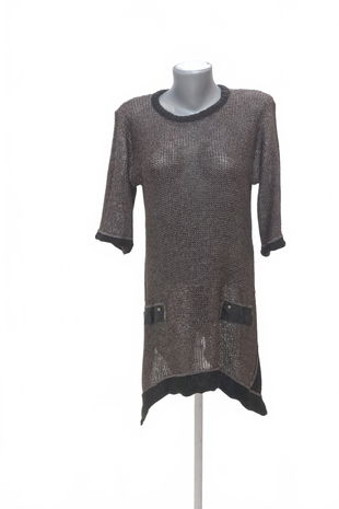 Dámske šaty Genesis, farba hnedá, veľkosť M