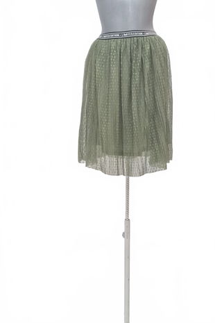 Dievčenská sukňa Genesis, farba khaki, veľkosť 164