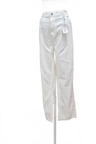 Dámské kalhoty Primark, barva bílá, velikost 48