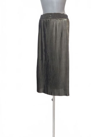 Dámska sukňa Amisu, farba hnedá, veľkosť 38