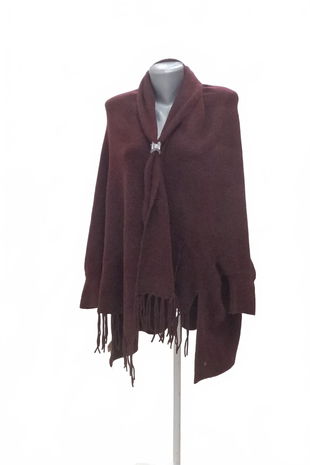 Dámsky kardigan Monari, farba bordó, veľkosť 38