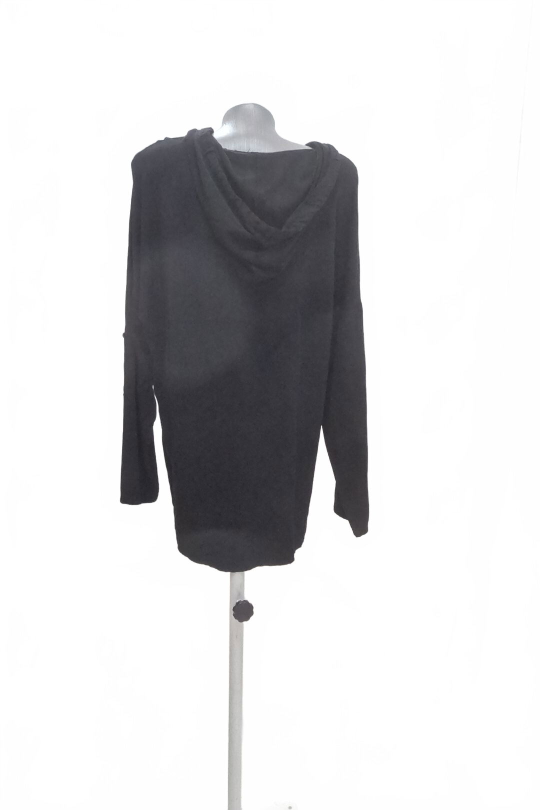 Dámské tričko Genesis s potiskem, barva černá, velikost XL