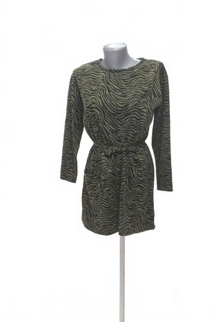 Dievčenské šaty Zara, farba zvieracie vzory, veľkosť 13-14 r