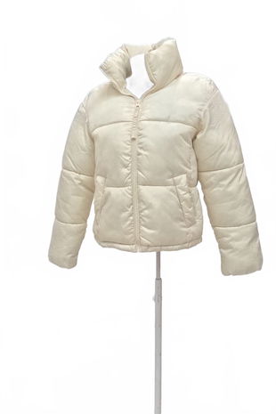 Dámska zimná bunda Terranova, farba béžová, veľkosť XS