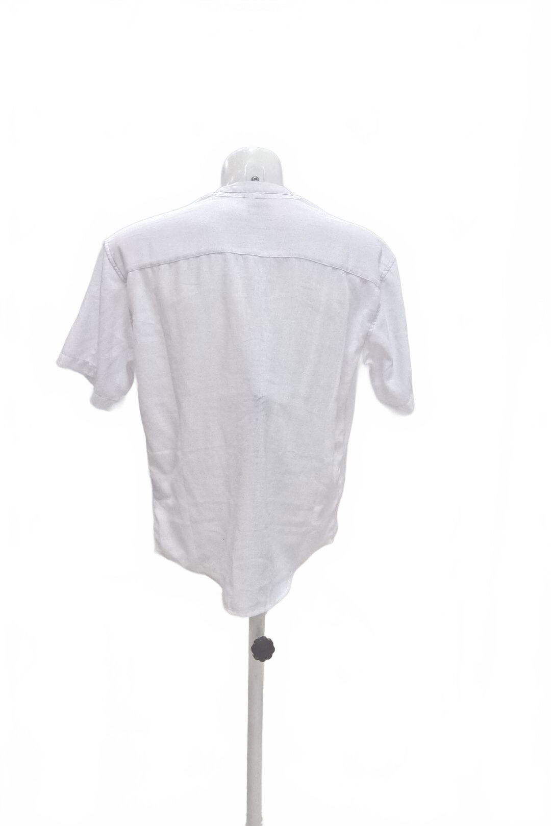 Pánská košile s krátkým rukávem Fishbone (Fsbn), barva bílá, velikost S