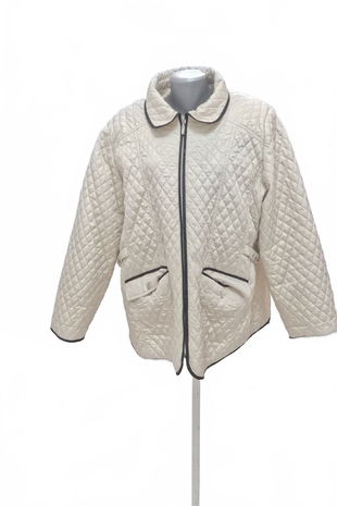 Dámska bunda Genesis, farba béžová, veľkosť 54