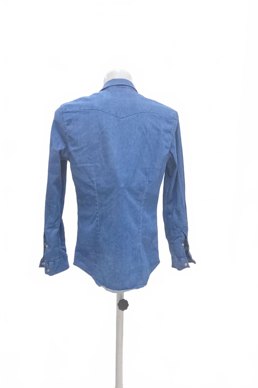 Pánská košile Asos, barva denim, velikost M