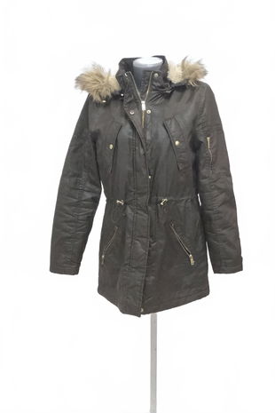 Dámska bunda Yessica, farba khaki, veľkosť 38