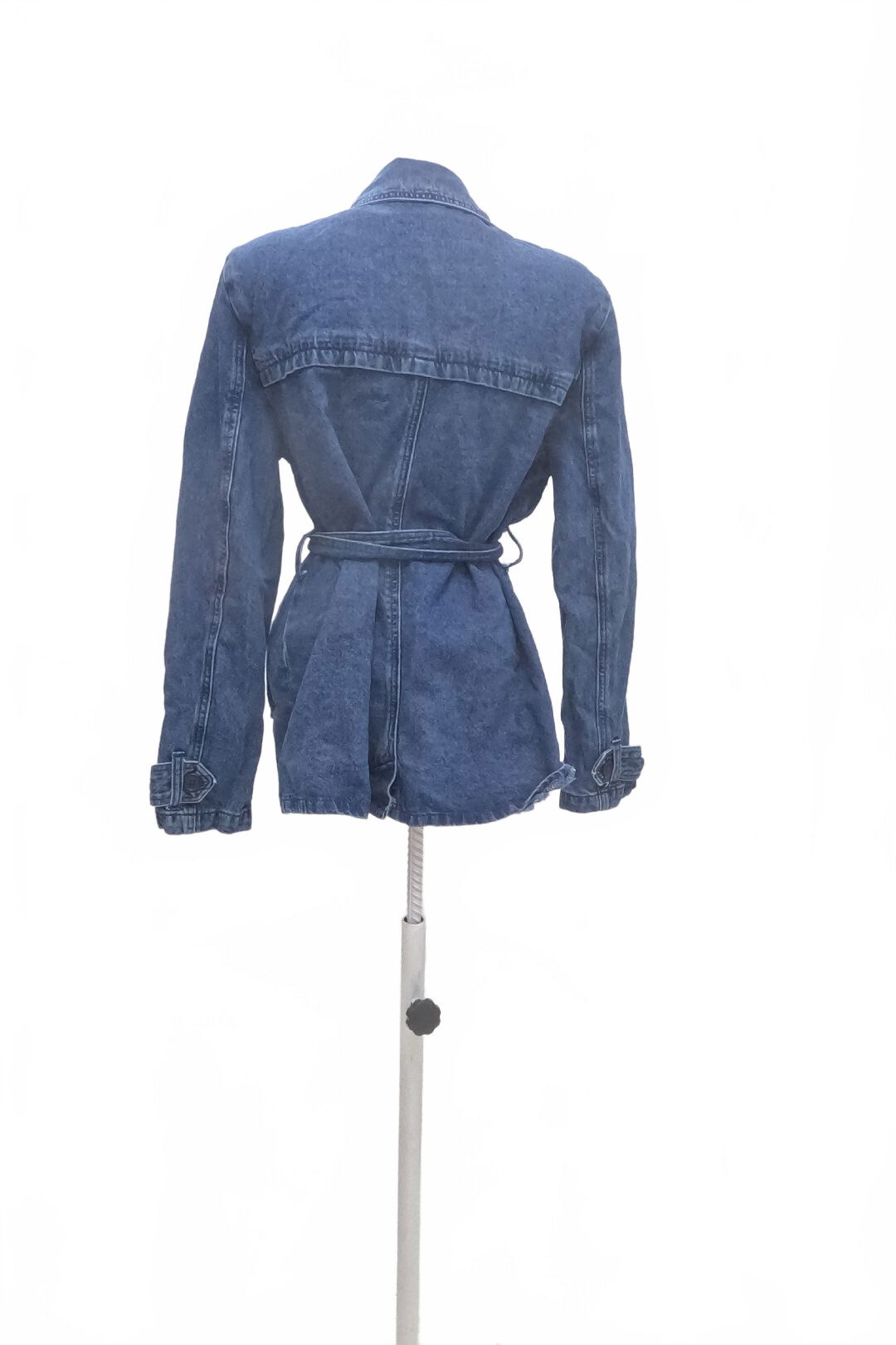 Dámsky kabát Rainbow, farba denim, veľkosť 40