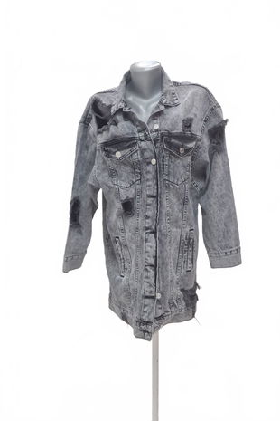 Dámska bunda Genesis, farba sivá, veľkosť L