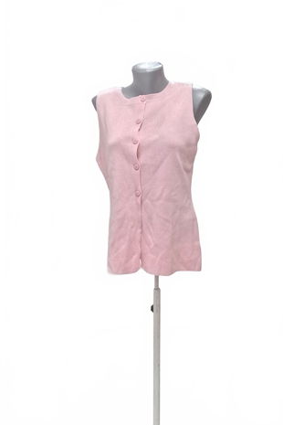 Dámska vesta Asos, farba ružová, veľkosť S