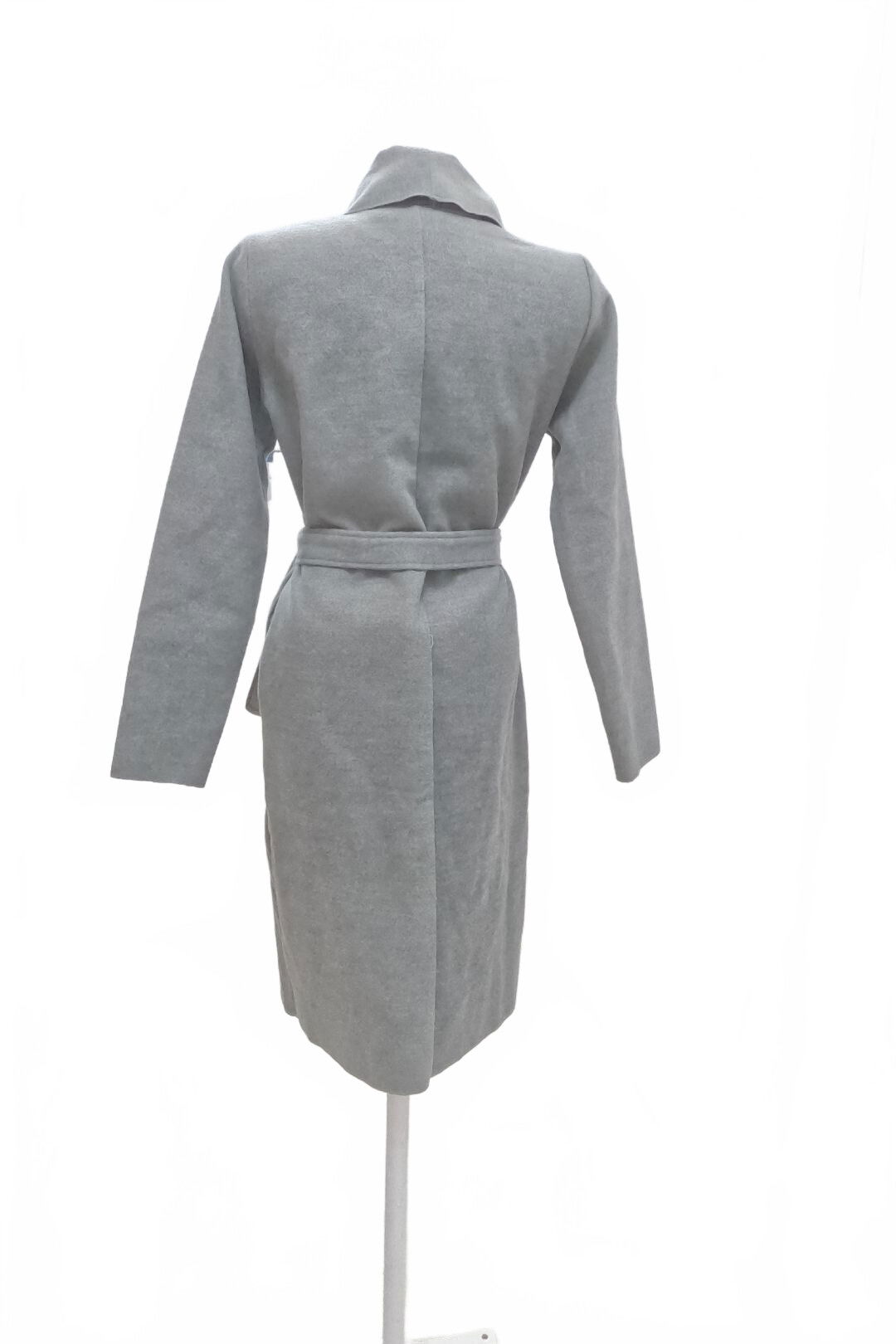 Dámsky kabát Gate, farba sivá, veľkosť XS