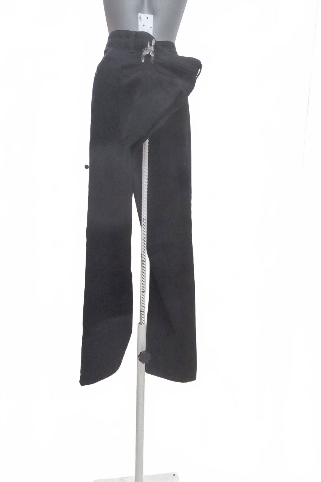 Dámské kalhoty Shein, barva černá, velikost 2XL