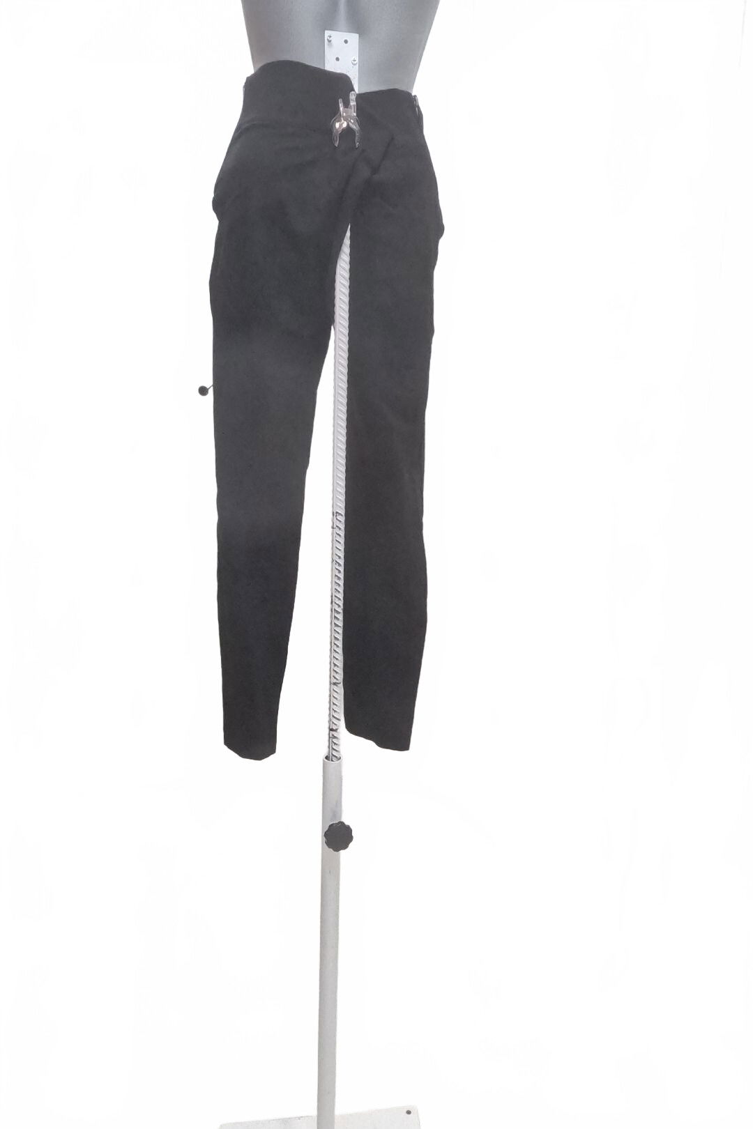 Dámské kalhoty Zara, barva černá, velikost XL