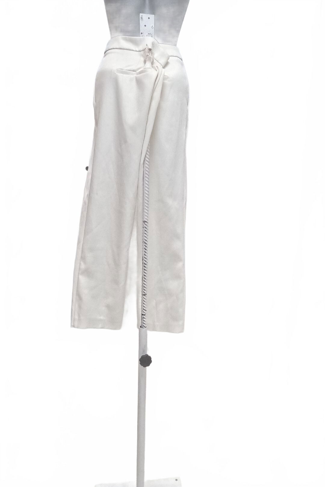 Dámske nohavice Gina Tricot, farba biela, veľkosť 40