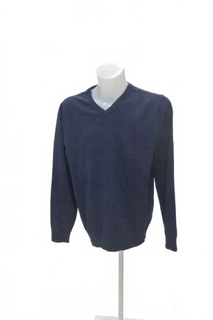 Pánský svetr Bpc Bonprix Collection, barva modrá, velikost L