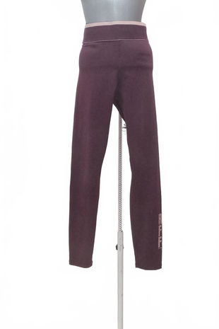 Dámske nohavice Ergee, farba bordó, veľkosť L