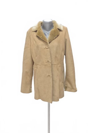 Dámsky zimný kabát Marks & Spencer, farba hnedá, veľkosť 40