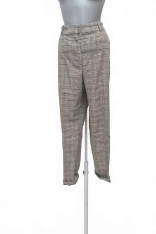 Dámské kalhoty H&M, barva vzorovaná, velikost 48