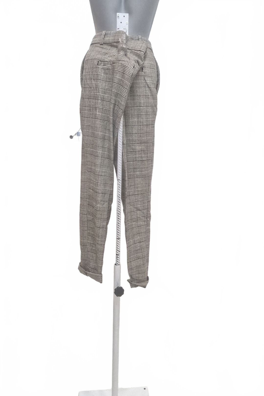 Dámské kalhoty H&M, barva vzorovaná, velikost 48