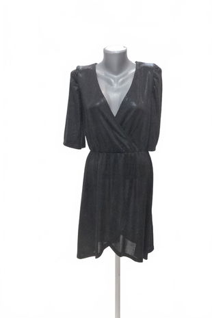 Dámske šaty Rainbow, farba čierna, veľkosť S