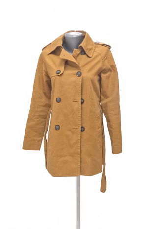 Dámsky kabát Promod, farba oranžová, veľkosť 34