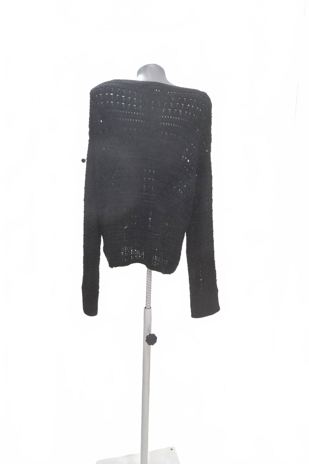 Dámský svetr Amisu, barva černá, velikost XL