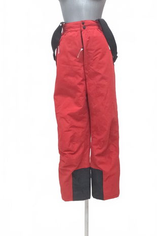 Pánské zimní kalhoty Genesis, barva červená, velikost XS