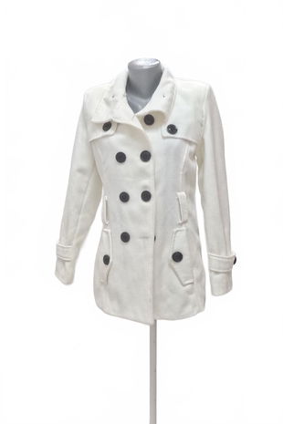 Dámsky zimný kabát Genesis, farba biela, veľkosť S