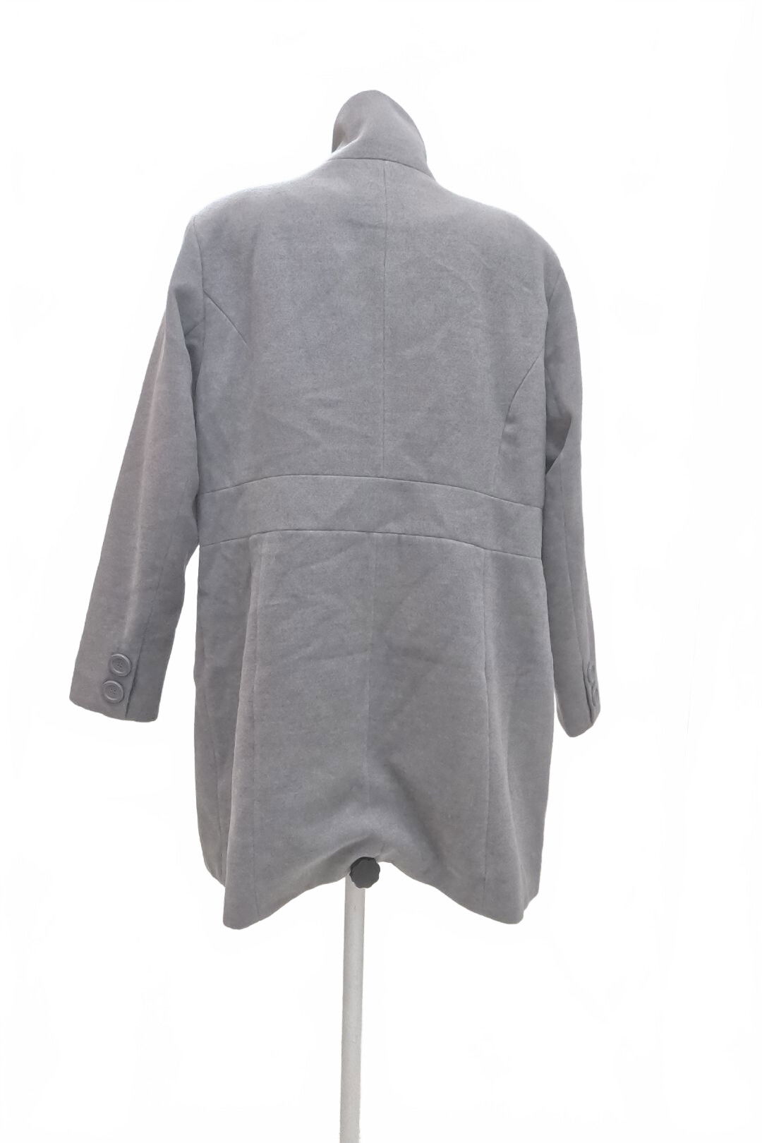 Dámský kabát Bpc Bonprix Collection, barva šedá, velikost 48