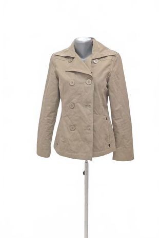 Dámsky kabát Zara, farba hnedá, veľkosť M