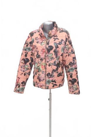 Dámska bunda Amisu, farba kvetovaná, veľkosť 42