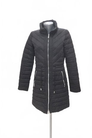 Dámska bunda Amisu, farba čierna, veľkosť 34