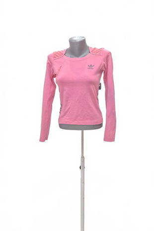 Dámske tričko Adidas bez potlače, farba ružová, veľkosť M