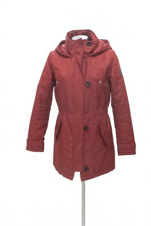 Dámska zimná bunda Only, farba červená, veľkosť S