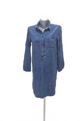 Dámske šaty L.o.g.g., farba denim, veľkosť 34