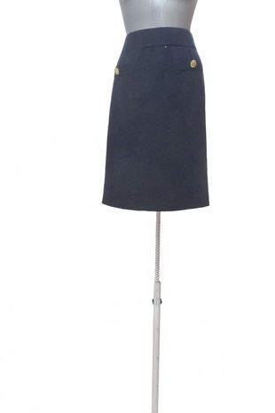 Dámska sukňa Tchibo, farba modrá, veľkosť L