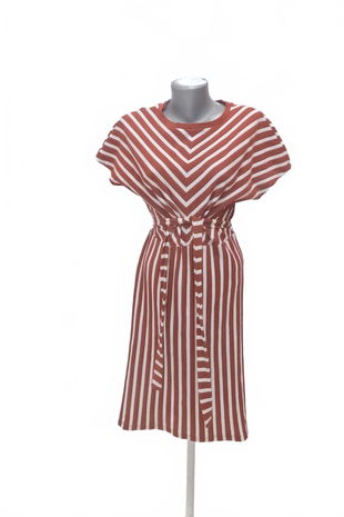 Dámske šaty Yessica, farba pruhovaná, veľkosť S