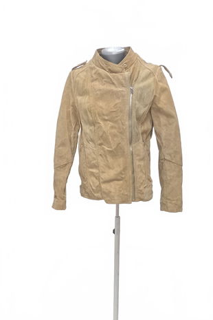 Dámska bunda Yessica, farba béžová, veľkosť 44