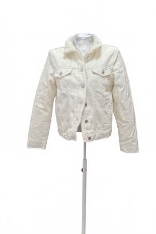 Dámska bunda Sinsay, farba biela, veľkosť 38