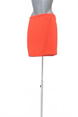 Dámska sukňa Koton, farba oranžová, veľkosť L