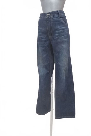 Pánské kalhoty Genesis, barva denim, velikost 2XL