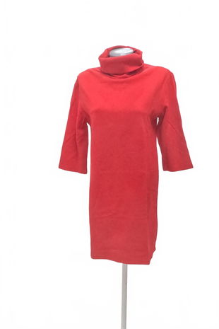 Dámske šaty Zara, farba červená, veľkosť S
