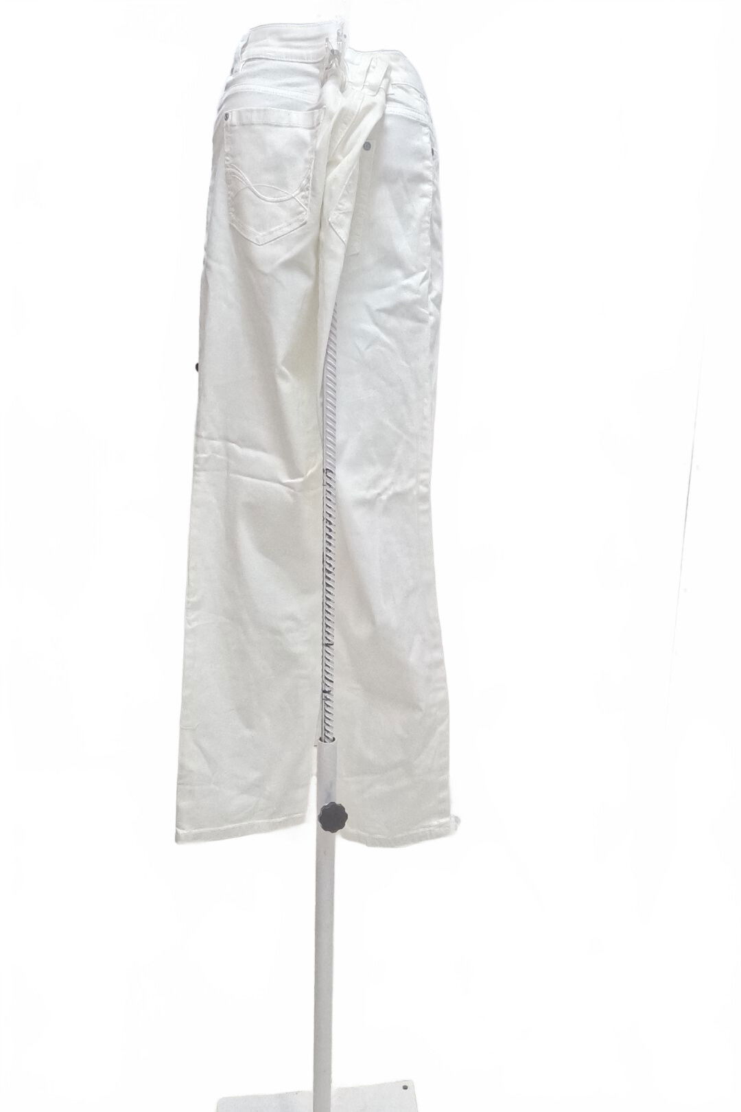 Dámské kalhoty Tom Tailor, barva bílá, velikost XL