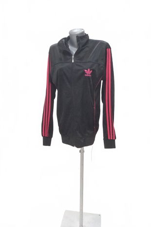 Dámská mikina Adidas bez potisku, barva černá, velikost XL